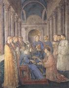 Sandro Botticelli Fra Angelico,Ordination of St Lawrence painting